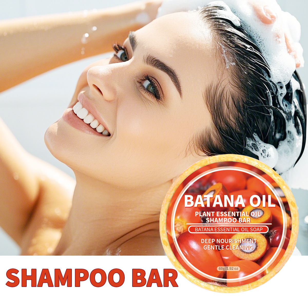 Bar Soap Shampoo Solid - 60g F + Venda Quente Barra