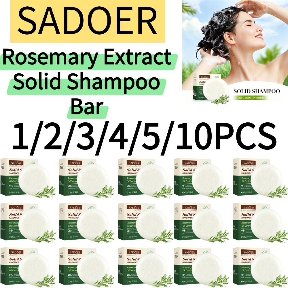 SADOER 1/2/3/4/5/10PCS Barra d - Bar Soap Shampoo Solid avaliação e preço