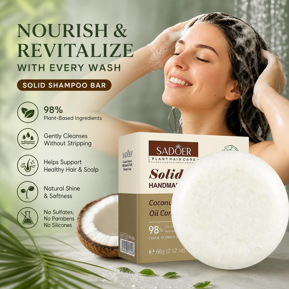 Barra de Shampoo Natural de Co - Bar Soap Shampoo Solid avaliação e preço